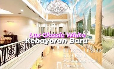 Very RARE Luxurious Classic White House Kebayoran BARU