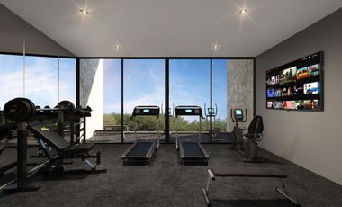 Departamento en preventa, dos recámaras, en Altea, Altabrisa, Mérida