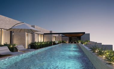 Departamento en preventa, dos recámaras, en Altea, Altabrisa, Mérida