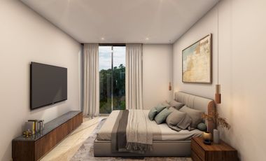 Departamento en preventa, dos recámaras, en Altea, Altabrisa, Mérida