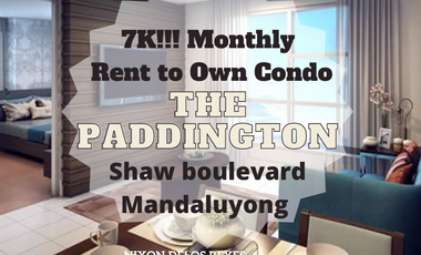 Condo in Shaw Mandaluyong Paddington Place For as Low as 7K Monthly INVEST FOR LOW COST & LEARN