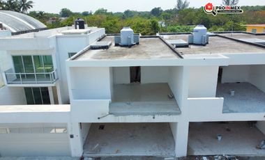 CASAS EN PREVENTA CON JARDIN 3 HABITACIONES FRACCIONAMIENTO LA TAMPIQUERA