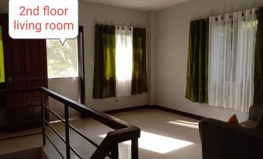 House with 4 bedrooms furnished in Mactan with 2 cars parking.