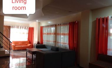 House with 4 bedrooms furnished in Mactan with 2 cars parking.