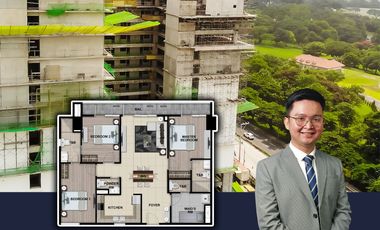 Preselling 3 bed with balcony 119 sqm Park Mckinley West condo for sale Bonifacio Global City Taguig