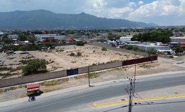 TERRENO COMERCIAL EN Renta en Saltillo, Coah. Ave. Manuel Perez Treviño (Fray Landín) agua potable, red de drenaje y alcantarillado, red de electri