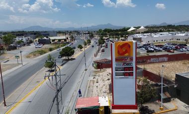 TERRENO COMERCIAL EN Renta en Saltillo, Coah. Ave. Manuel Perez Treviño (Fray Landín) agua potable, red de drenaje y alcantarillado, red de electri
