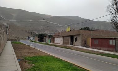 Ocasion Vendo terreno de 200m2 Zona campamento , Santa Rosa , Lima