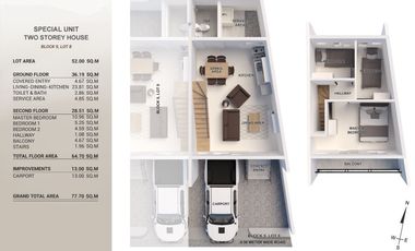 2 Storey Townhouse for Sale in Consolacion, Cebu