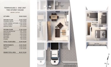 2 Storey Townhouse for Sale in Consolacion, Cebu