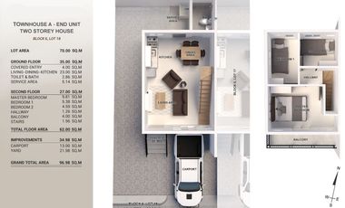 2 Storey Townhouse for Sale in Consolacion, Cebu