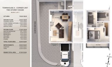 2 Storey Townhouse for Sale in Consolacion, Cebu