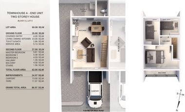 2 Storey Townhouse for Sale in Consolacion, Cebu