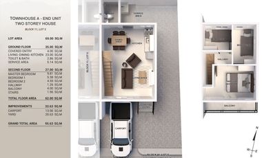 2 Storey Townhouse for Sale in Consolacion, Cebu