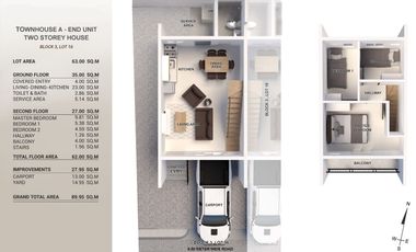2 Storey Townhouse for Sale in Consolacion, Cebu