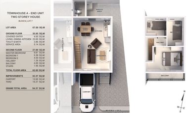 2 Storey Townhouse for Sale in Consolacion, Cebu