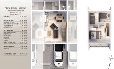 2 Storey Townhouse for Sale in Consolacion, Cebu