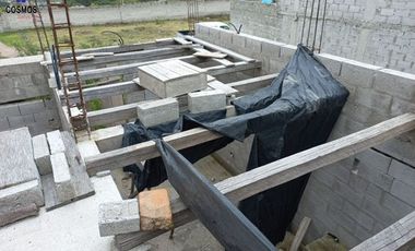 Venta de casa en obra negra en Otavalo sector Rancho Chico, Iluman