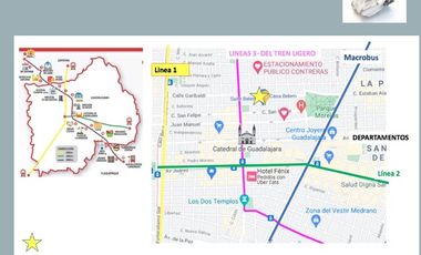 Renta minidepartamento Centro de Guadalajara