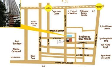 STUDIO for Rent in MANILA along Taft Avenue near UP PGH Robinsons SM CCP Makati Malate