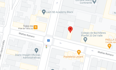 Casa en Venta en Colonia Del Valle Centro, Benito Juárez.