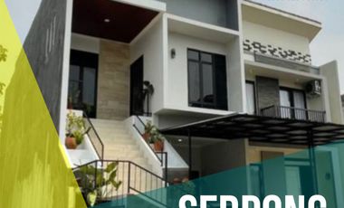 Rumah Dijual 3 kamar tidur modern Di Pagedangan Tangerang dekat Pusat Bisnis BSD Serpong Tangsel