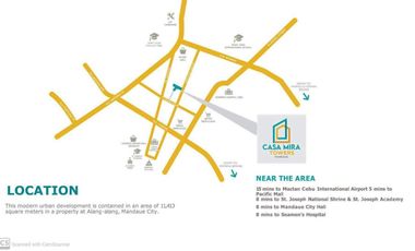 For assume Studio with Balcony in Casa Mira Mandaue Cebu. Sacrifice sale.