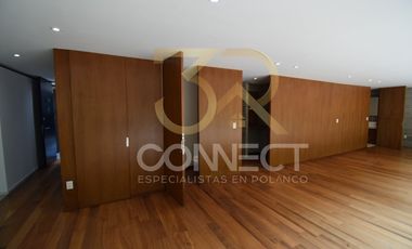 Departamento en Renta o Venta en Polanco 2R/3.5B/2E - Terraza - Balcón - 226 m2