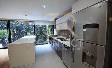 Departamento en Renta o Venta en Polanco 2R/3.5B/2E - Terraza - Balcón - 226 m2