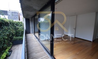 Departamento en Renta o Venta en Polanco 2R/3.5B/2E - Terraza - Balcón - 226 m2
