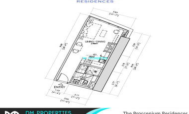Rush Sale! For Sale: Studio Unit at The Proscenium Residences at Rockwell, Makati City