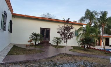 CASA QUINTA EN VENTA EN ALLENDE, NL, ZONA EL PORVENIR, A ORILLA DE CARRETERA,