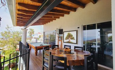 Venta CASA MAGNOLIA VIP con alberca, enorme jardín, vistas panorámicas, cómoda, moderna, amueblada y equipada.