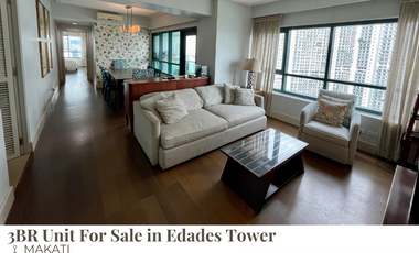 Edades Tower Makati | 3BR Unit For Sale
