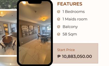 One Tolentino East Residences Tagaytay Units for sale with TAAL VIEW