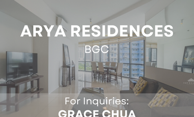 For Sale: 2 Bedroom Unit in Arya Residences, BGC