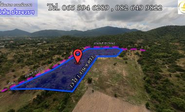 Land for sale on the hill, Hua Hin, Hua Hin District, Prachuap Khiri Khan Province area, 13-01-09 rai, near Natural Hill Village.