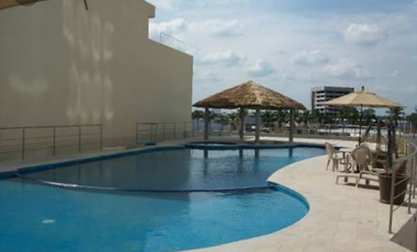 Departamento amueblado en piso 17 de Torre Boca Towers. Excelente ubicación