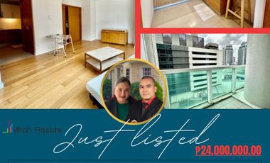 Brand New 1-Bedroom Unit For Sale at the Pointe Tower of Park Terraces, an Ayala Premier Luxury Makati Condominium