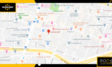 Venta De Departamento En Agricultura,  Escandon 2da Sección, Miguel Hidalgo, Cdmx Cerca De Polanco