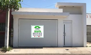 Se renta casa equipada en Villas del Rio, una planta,  de facil acceso