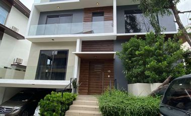 Brand New 4 Storey Fully-Furnished 5 Bedroom for Lease in Mckinley Hill Village, Taguig City
