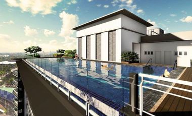 1bedroom SURE UNIT just above atrium Skypatio Condo along Quezon Ave EDSA MRT station DMCI Crestmont