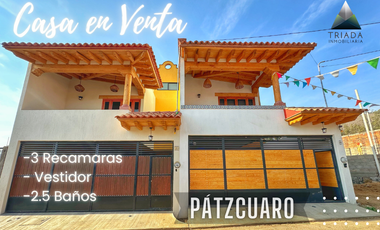 Casa Nueva  4 Recamaras TERRAZA  Asador terraza Patzcuaro cerca de la plaza Roof Garden