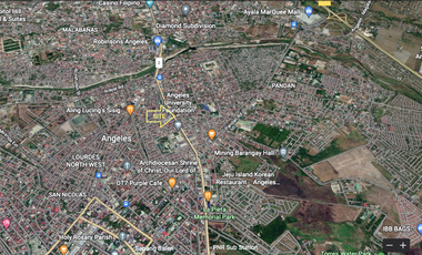 CORNER LOT FOR COMMERCIAL USE IN ANGELES CITY, PAMPANGA NEAR AUF