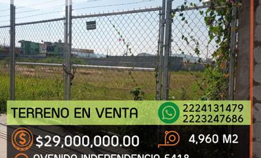 VENTA DE UN EXCELENTE terreno comercial y habitacional con una ubicación inmejorable. Este terreno es ideal para la construcción de locales comerciales, oficinas o viviendas, ya que se encuentra en una zona de alta demanda y con gran flujo de personas. EN VENTA 