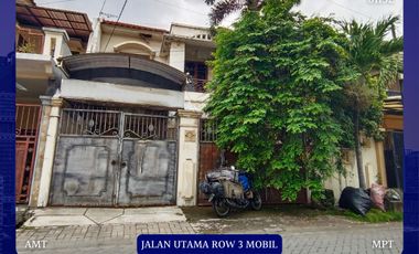 Rumah Jalan Utama Sutorejo Selatan SHM Surabaya Timur dkt Ploso Mulyorejo Lebak