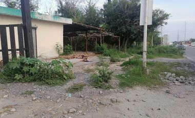 LOTE DE TERRENO EN RENTA EN APODACA NL, ZONA CARRETERA APODACA STA ROSA, 1300 M2