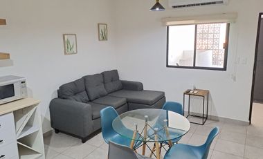 Departamento amueblado en renta col Bachoco