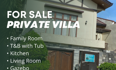 Private Villa 1 Bedroom for SALE in Porac Pampanga (RFO)